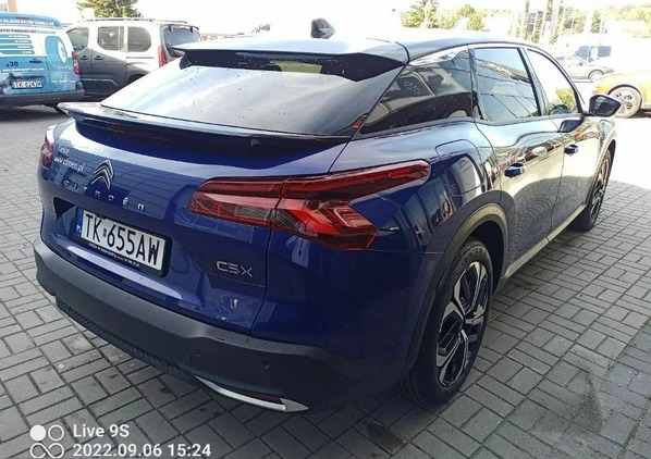 Citroen C5X cena 156000 przebieg: 5200, rok produkcji 2022 z Stęszew małe 56